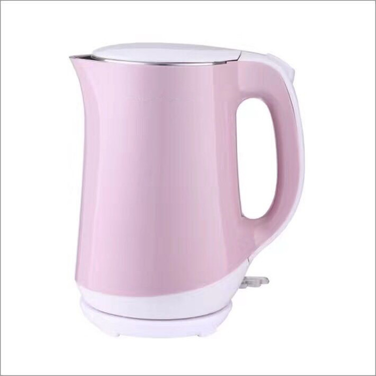 Colorful Double Wall Plastic Electric Tea Kettle